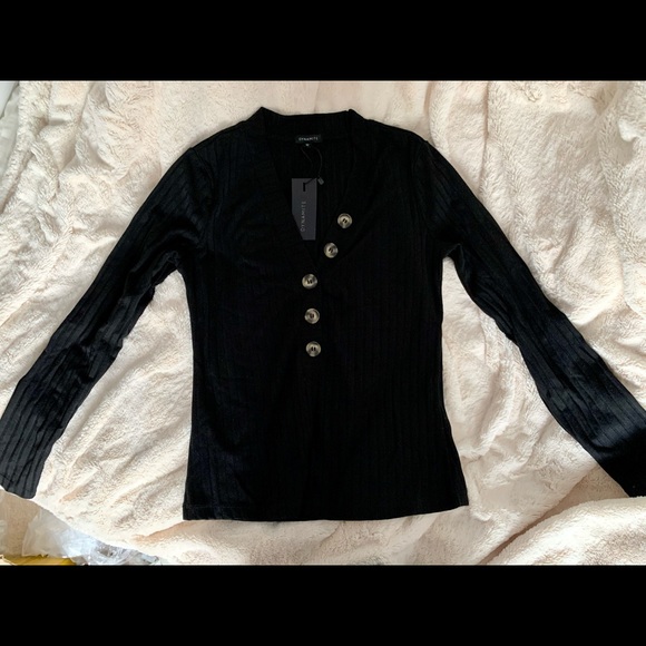 Dynamite ribbed button shirt - Picture 2 of 2